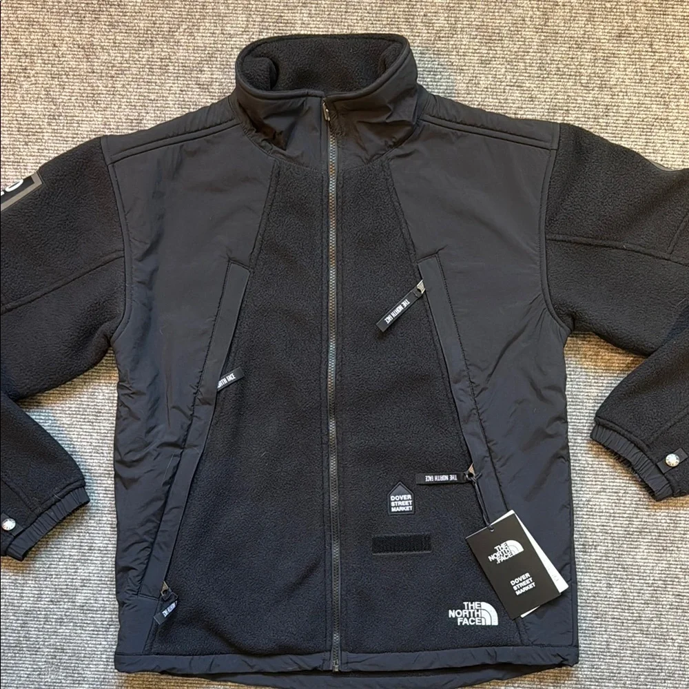 DSM x The North Face Men's Black Polar Sun Fleece size small